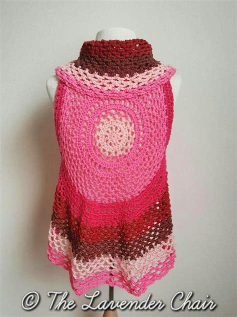 27 Free Crochet Mandala Vest Pattern Anastasiakarley