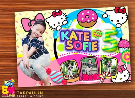 Birthday Tarp Theme Hello Em Photo Studio Danao City