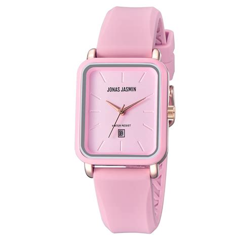 Jual Promo Jam Tangan Wanita Cewek Original Jonas Jasmin Segi Rubber