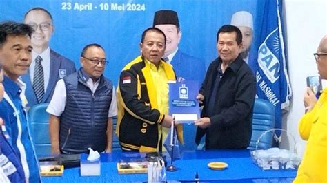 Bursa Pilkada Lampung Arinal Djunaidi Resmi Daftar Pan