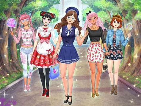 High School Anime Dress Up 🕹️ Play Free on HahaGames!