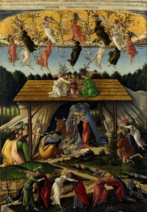 Sandro Botticelli The Mystical Nativity