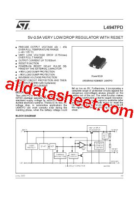 L Pd Datasheet Pdf Stmicroelectronics