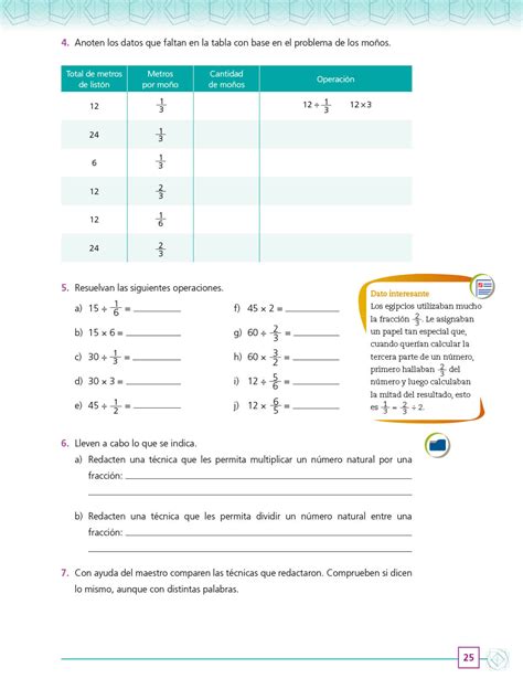 Matemáticas Segundo Telesecundaria 2022 2023 Página 25 De 290 Libros De Texto Online