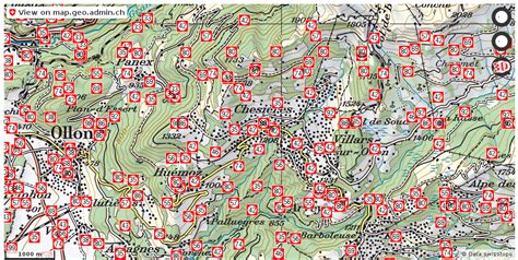 Ollon Vd Luftbilder Drohne Ift Tt Uurglv Geodaten Cartography