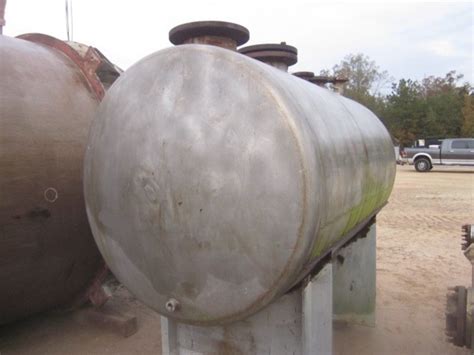 Used Reco Gal Stainless Steel Horizontal Tank