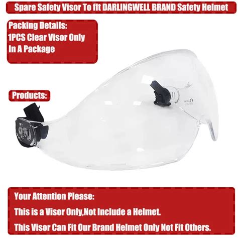 Ce Construction Safety Helmet With Visor Built In Goggles For Engineer