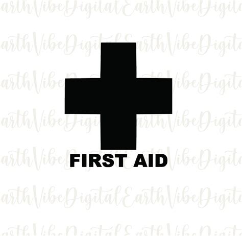 First Aid Svg File Digital Download First Aid Cut File Svg Etsy