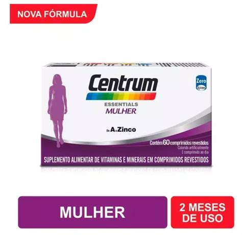 Multivitam Nico Centrum Essentials Mulher De A A Zinco