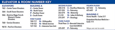 Tri City Medical Center Map Key Tri City Medical Center