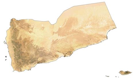 Yemen Satellite Map