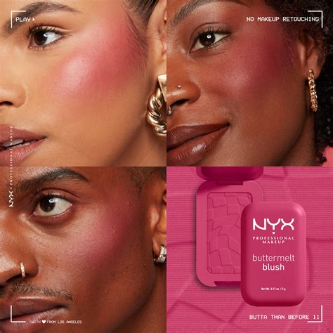 Nyx Professional Makeup Buttermelt Powder Blush Butta Than Before