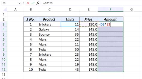 Apply The Same Formula To An Entire Column In Excel Xl N Cad