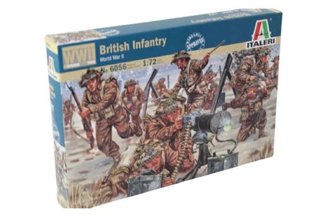 1 72 Scale Italeri WW2 Diorama Models British Infantry 1718 Kent