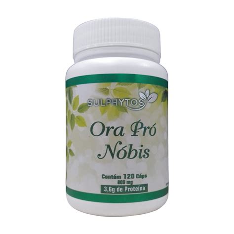 Ora Pro Nobis Mg Caps Sulphytos Produtos Naturais E Suplementos