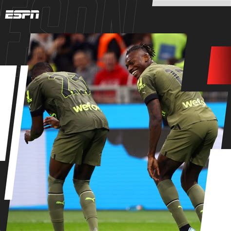 ESPN Ecuador on Twitter GOLEADA DEL MILAN El rossonero superó