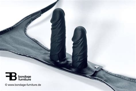 Double Dildo Pants With Two Removable Dildos