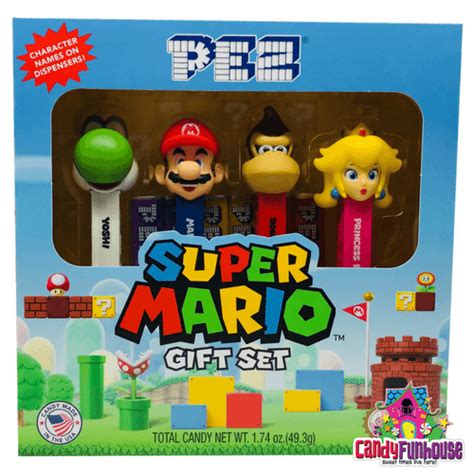 Pez Super Mario T Set Pez Candy