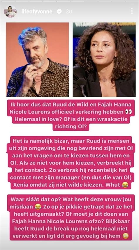 Dit geloof je niet Dít is de nieuwe vriendin van Ruud de Wild