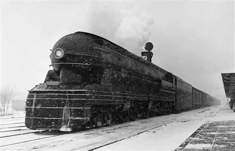 Prr S1 6100 Englewood Snow Pennsylvania Railroad Locomotive