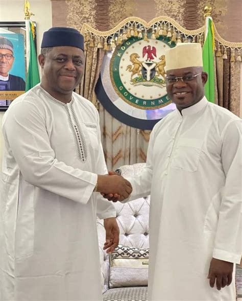 2023 Yahaya Bello Fani Kayode Strong Partnership For Presidency