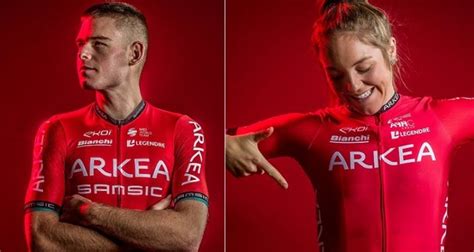 Route Team Ark A Samsic Et Ark A Pro Cycling Team Leur Maillot