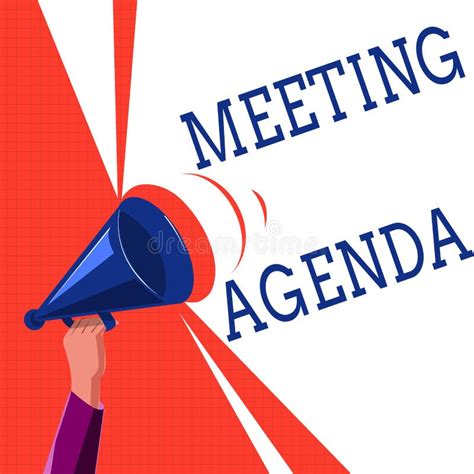 Meeting Agenda Stock Illustrations 22713 Meeting Agenda Stock