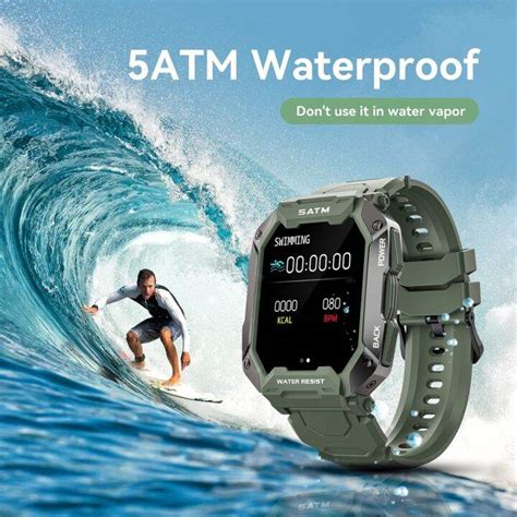 Aolon Baru 3 Tahan Smart Watch C20 Pria Profesional Tahan Air Outdoor