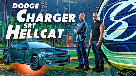 FAST FURIOUS DODGE CHARGER SRT ROCKET LEAGUE YouTube