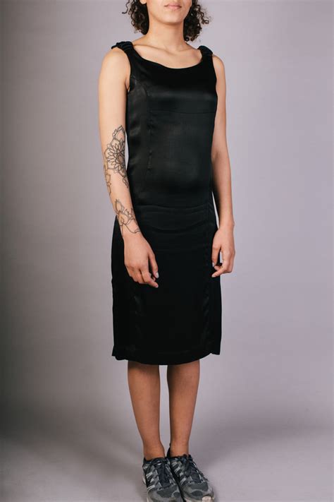 Livia Arena Scrunchy Shoulder Dress Garmentory