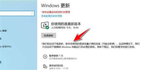 Windows更新窗口显示：你的组织已关闭自动更新360新知