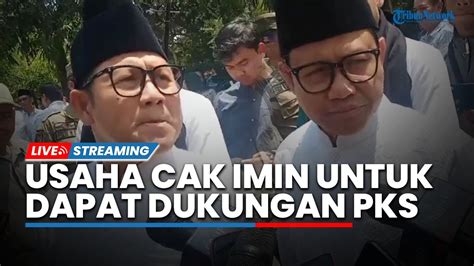 Live Cak Imin Akan Presentasi Di Depan Majelis Suro Pks Sore Ini