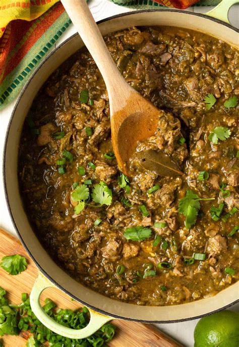 Authentic Mexican Pork Green Chili Recipe