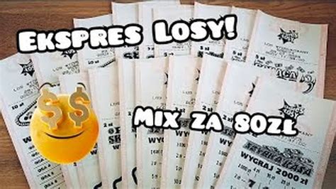 Ekspres Losy Lotto Mix za 80zł Kolejna próba Szok CDA