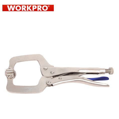 C Clamp Locking Pliers With Pad 280 Mm