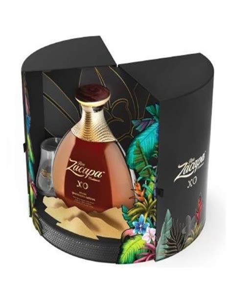 Ron Zacapa Centenario Xo Coffret Floral Edition L X Sklo