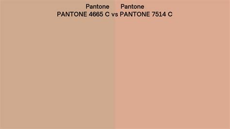 Pantone 4665 C Vs Pantone 7514 C Side By Side Comparison