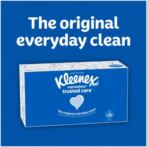 Kleenex Trusted Care Facial Tissues Flat Boxes 4 Pk 144 Ct Ralphs