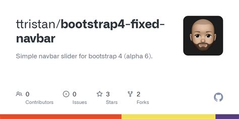 Bootstrap4 Fixed Navbarindexhtml At Master · Ttristanbootstrap4