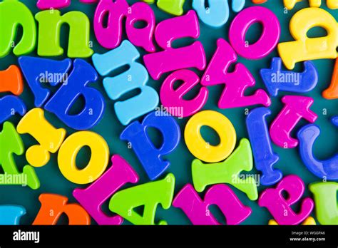 Plastic Alphabets Hi Res Stock Photography And Images Alamy