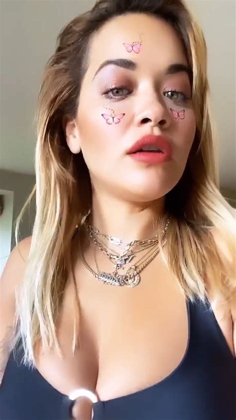 Rita Ora Cleavage Tits Drunkenstepfather
