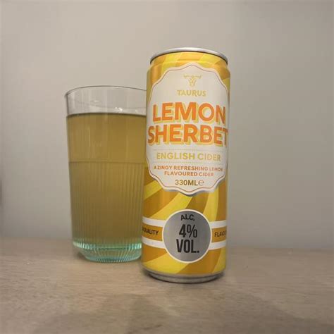 Taurus Lemon Sherbet Cider Aldi Stores Uk Untappd