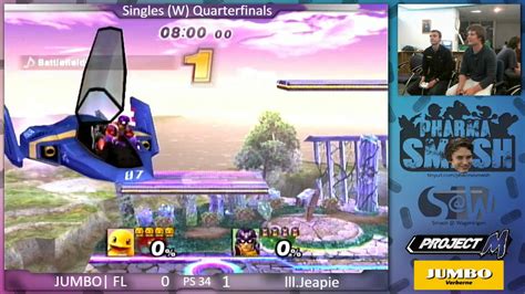 PS34 Jumbo FL Marth Captain Falcon Vs LLL Jeapie Squirtle