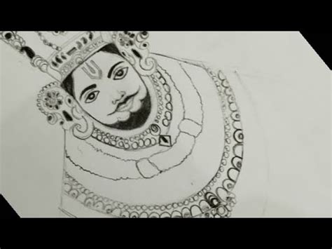 Shri Khatu Shyamji Drawing Step By Step Drawing Of Khatu Shyamji Using