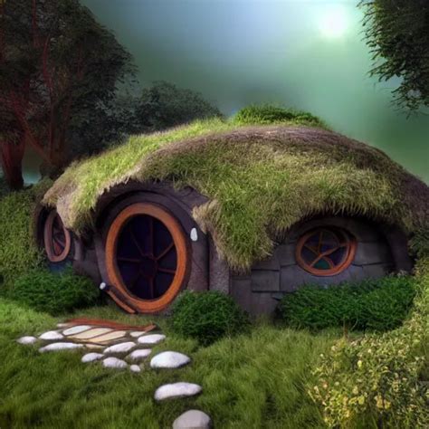 Hobbit House Doodad Realistic Volumetric Stable Diffusion OpenArt