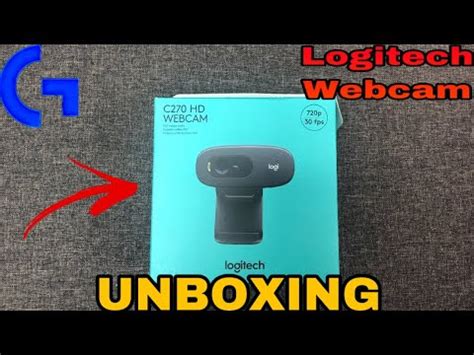 Webcam Unboxing Logitech Youtube