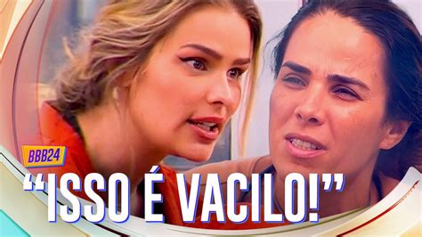 YASMIN DESCOBRE QUE WANESSA TROCOU SEUS OVOS E PELAS FRUTAS DE DAVI E