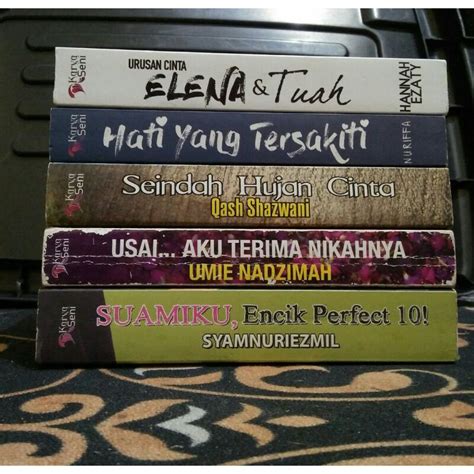 Novel Melayu Preloved Karya Seni Shopee Malaysia