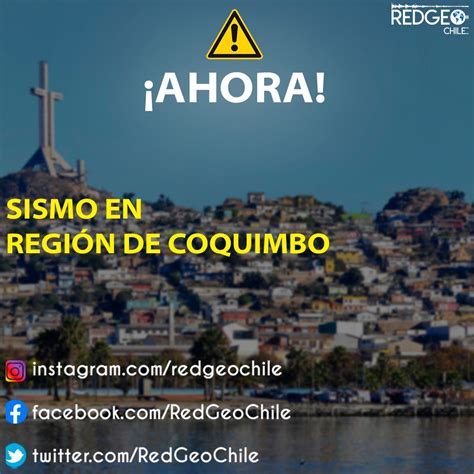 Red Geocientífica De Chile On Twitter Ahora ⚠️ 🟢 Sismo Leve Se