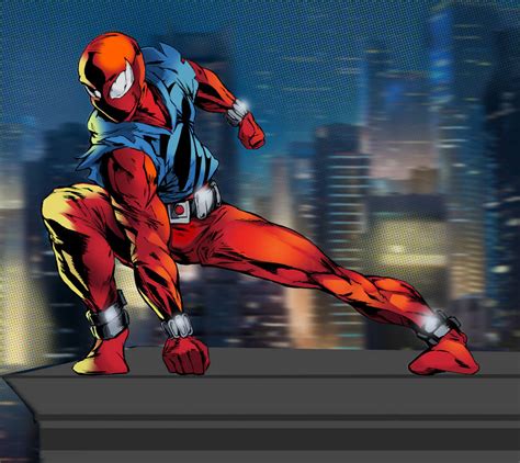 Scarlet Spider Fan Art By Tas2044 On Deviantart